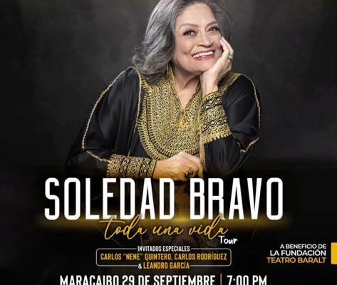 Soledad Bravo en concierto.
